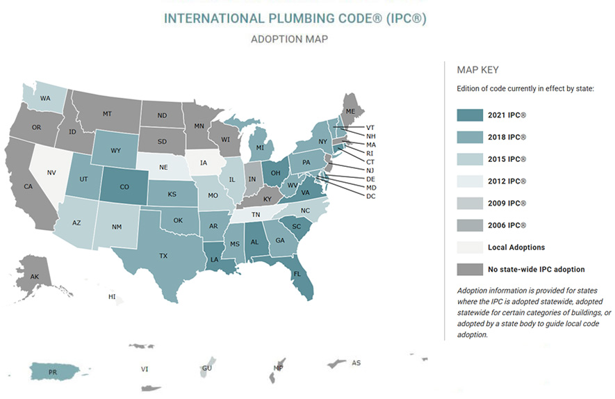 International Plumbing Code (IPC)
