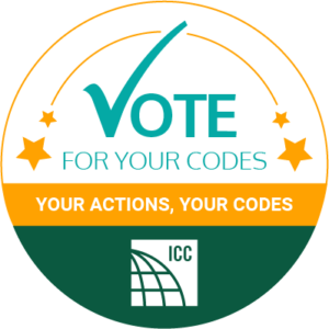 Vote for your codes. Your actions, your codes. ICC