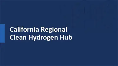 California Regional Clean Hydrogen Hub