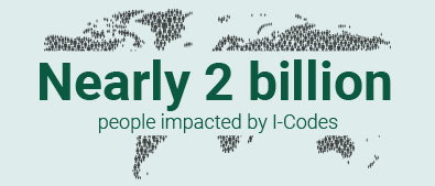 Nearly 2 billion people impacted by I-Codes